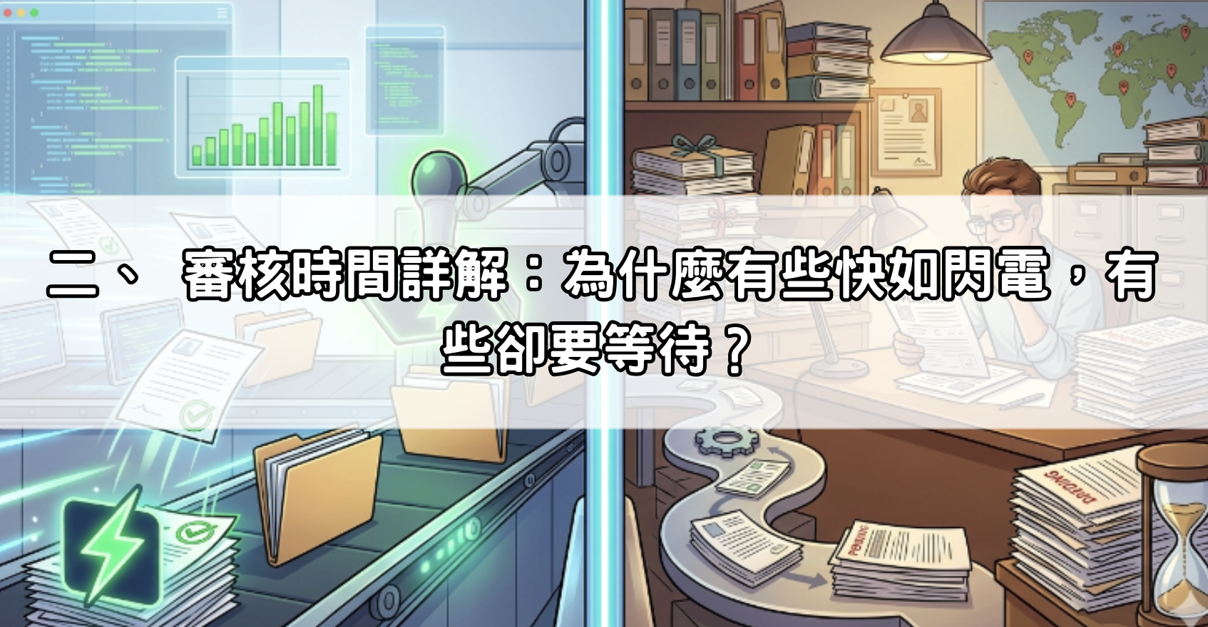 二、 審核時間詳解：為什麼有些快如閃電，有些卻要等待？