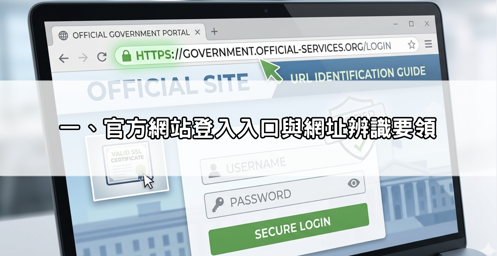 一、官方網站登入入口與網址辨識要領