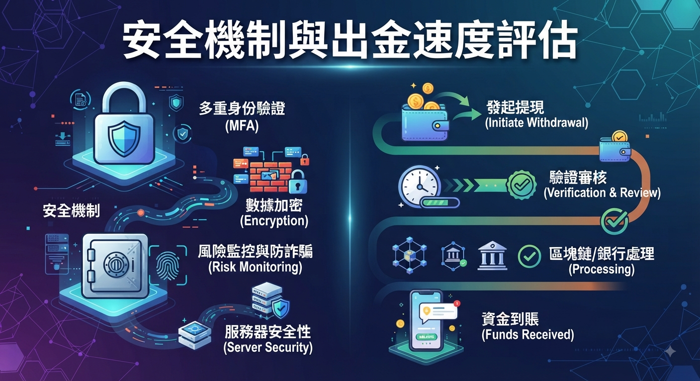 安全機制與出金速度評估