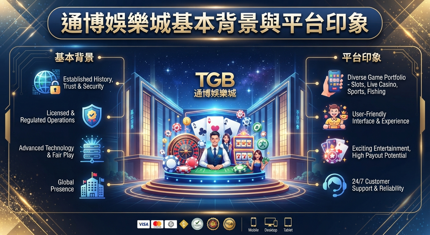 通博娛樂城基本背景與平台印象
